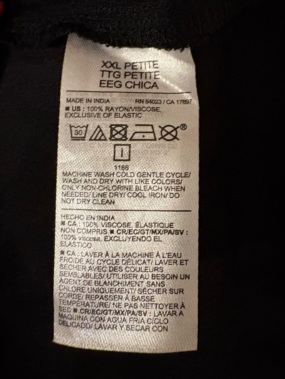 Old Navy Black Fit & Flare Petite XXL Crepe Mini Dress - Picture 7 of 7